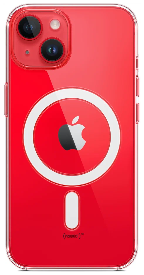 Чехол для iPhone 14 MagSafe Clear Case, картинка 5