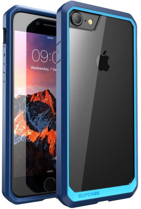 Чехол Supcase iPhone 7 Unicorn - Blue/Navy, картинка 1
