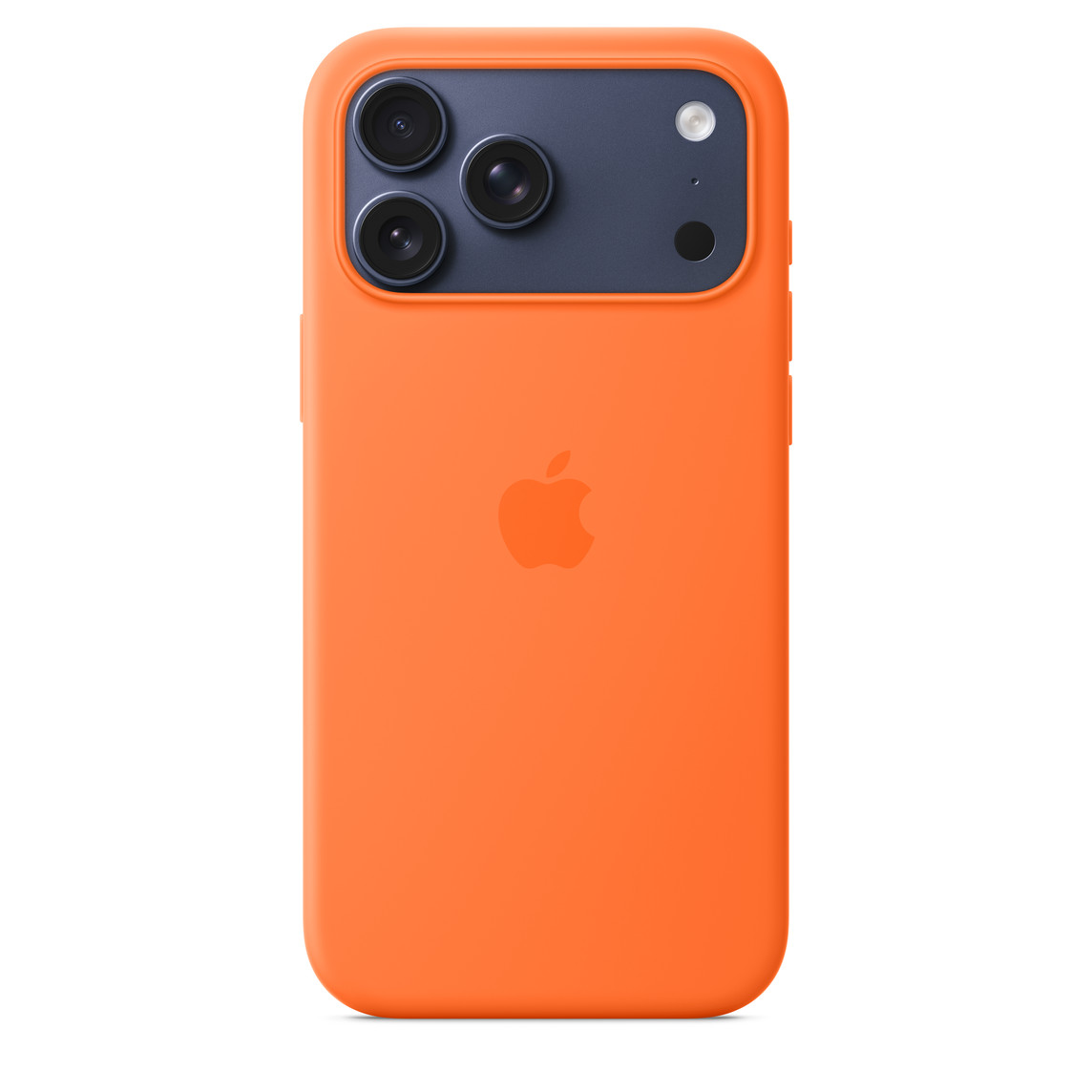 Чехол для iPhone 17 Pro Max Silicone Case Orange Copy 