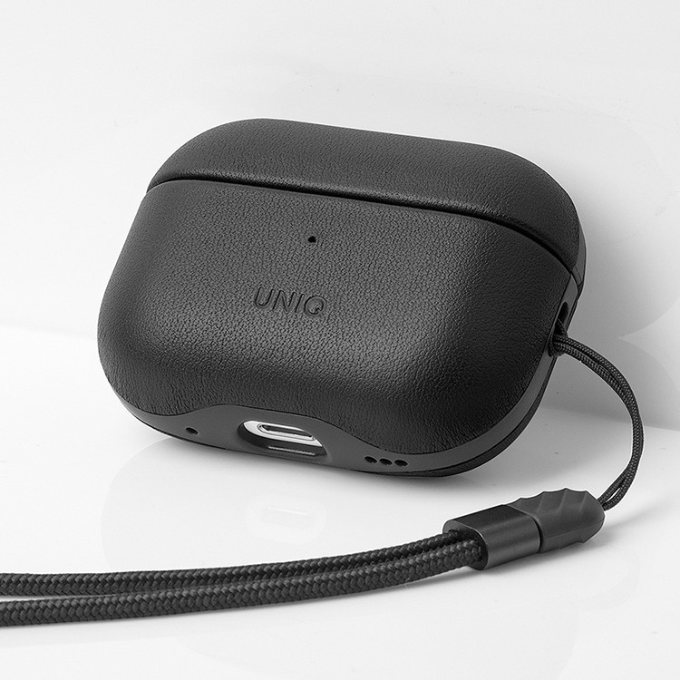 Чехол для AirPods Pro 2 UNIQ Terra Dallas Black, картинка 2