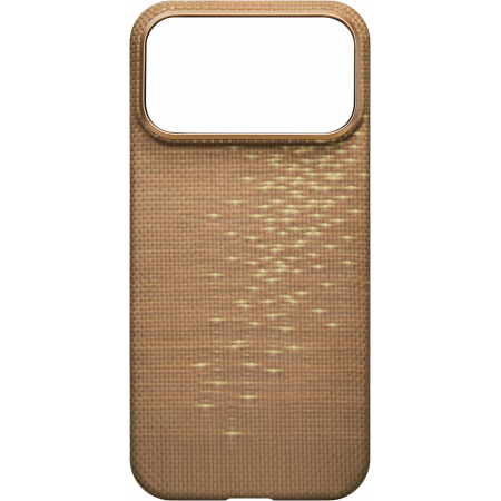Чехол PITAKKA для iPhone 17 Pro Max Ultra-Slim Case Golden Glint, картинка 3