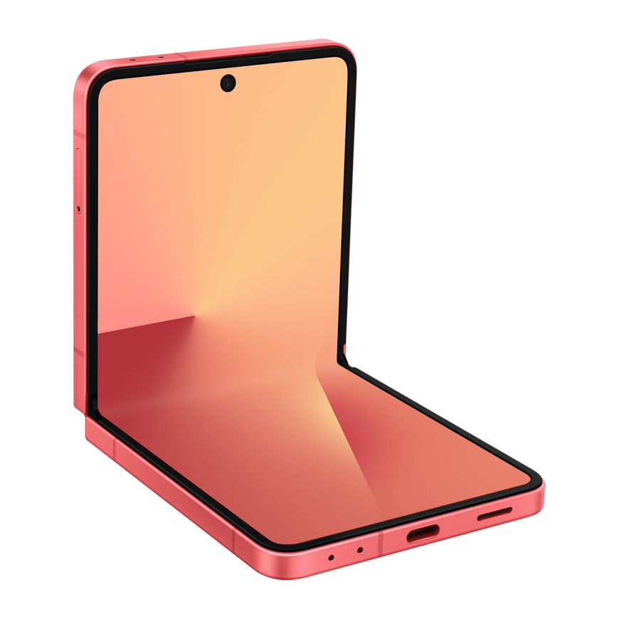 Смартфон Samsung Galaxy Z Flip7 5G 12/512 Coralred, картинка 4