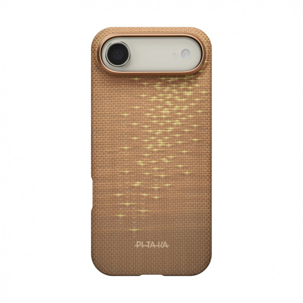 Чехол PITAKKA для iPhone Air Ultra-Slim Case Golden Glint