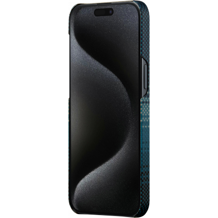 Чехол PITAKKA MagEZ Case 5 для iPhone 15 Pro Max, кевлар, Moonrise, картинка 3