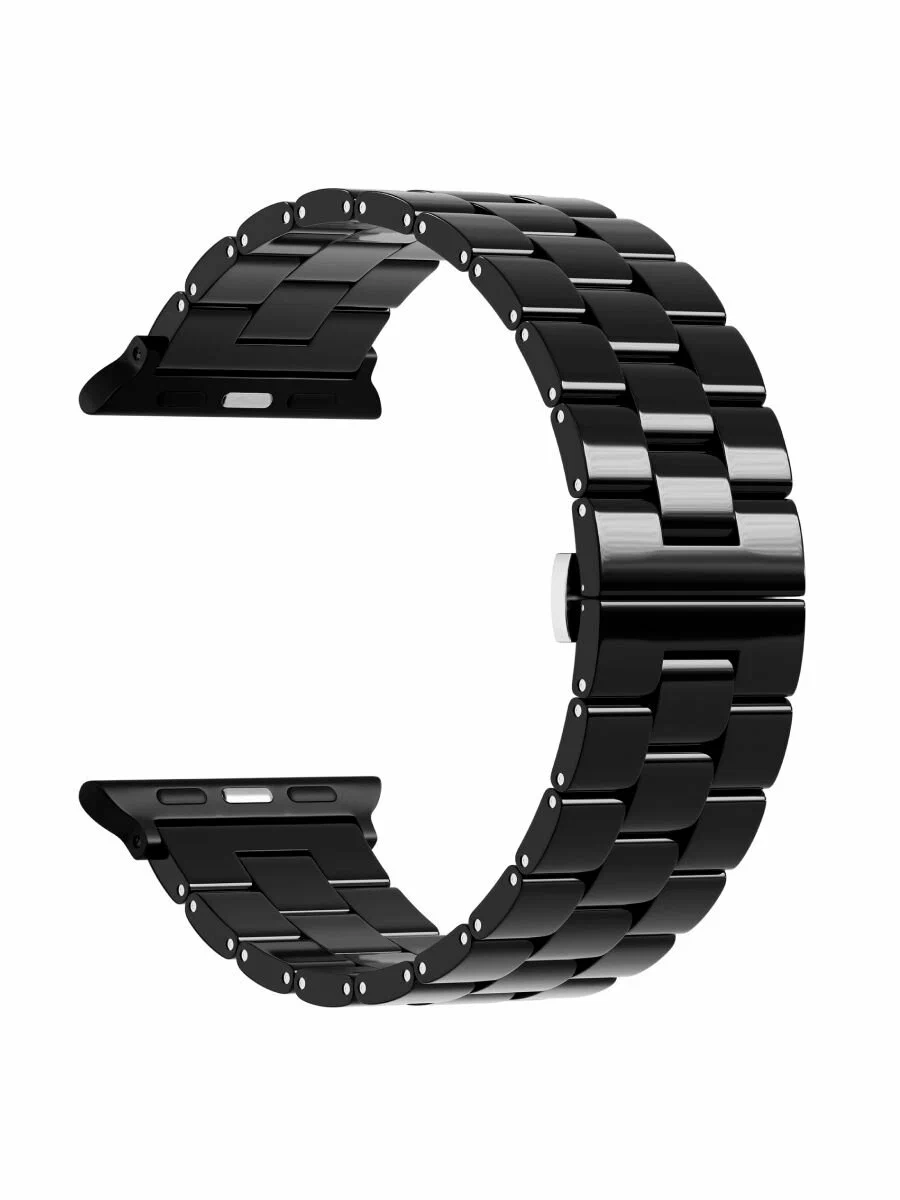 Ремешок для Apple Watch Rado блочный на магните 42/44/45/49mm черный