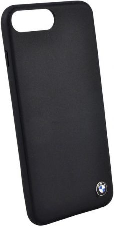 Чехол BMW iPhone 8 Plus Signature Genuine Leather Hard Black