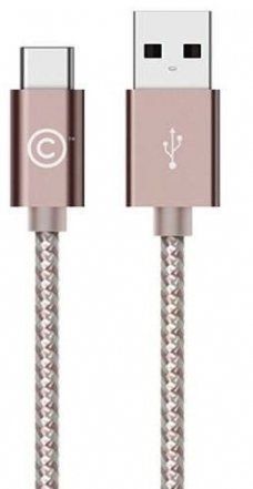 Кабель LAB.C Sync Charge Lightning Leather Cable 1.8m - Rose Gold, картинка 3