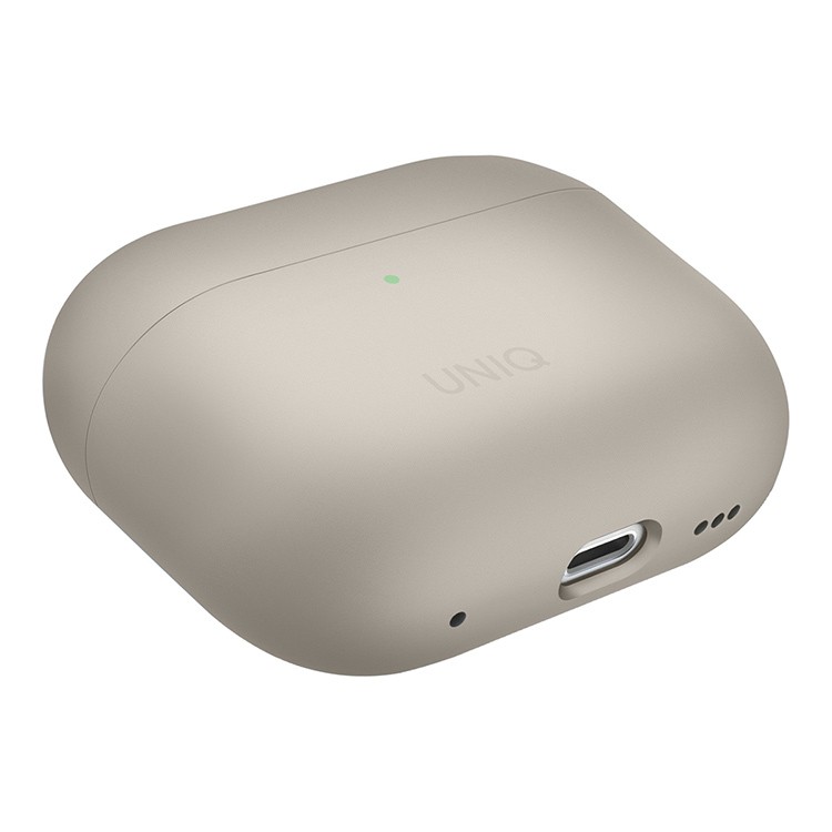 Чехол для AirPods Pro 2 UNIQ Lino Ivory, картинка 2
