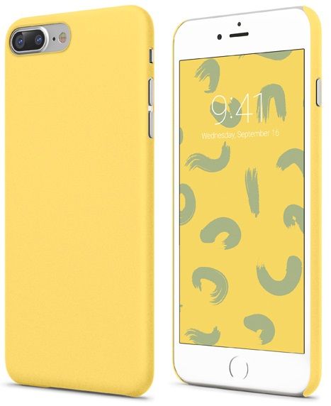 Чехол VIPE Hard Shell Grip Phone 7/8 Plus - Yellow