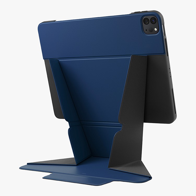 Чехол UNIQ Ryze Protect and Unfold into Multiple для iPad Pro 11 / Air 4 (2018-2022), синий, картинка 5