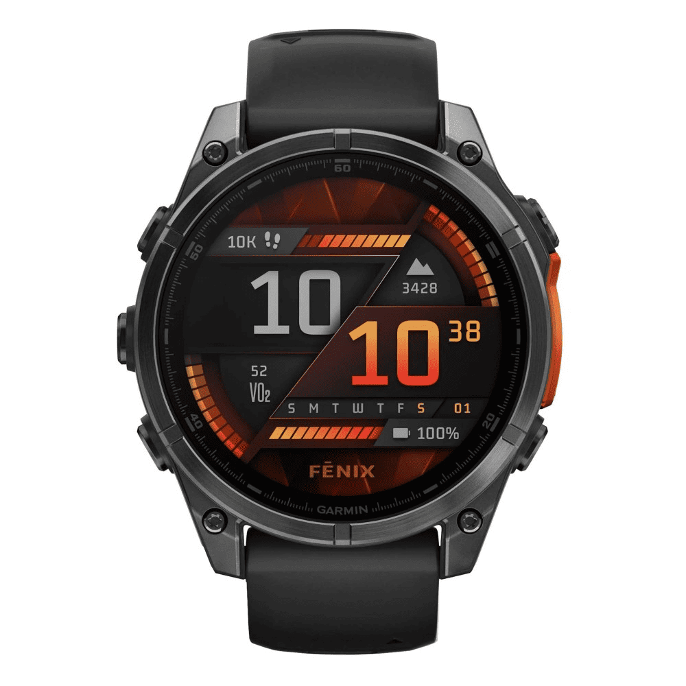 Умные часы Garmin Fenix 8 51mm Amoled Slate Gray with Black Silicone Band , картинка 3