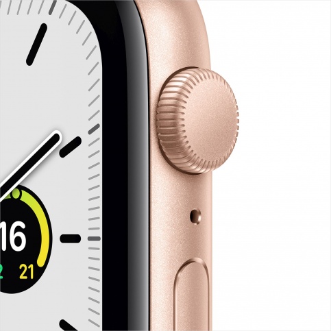 Часы Apple Watch SE 44mm Gold Aluminum Case with Pink Sand Sport Band (MYDR2RU/A), слайд 2