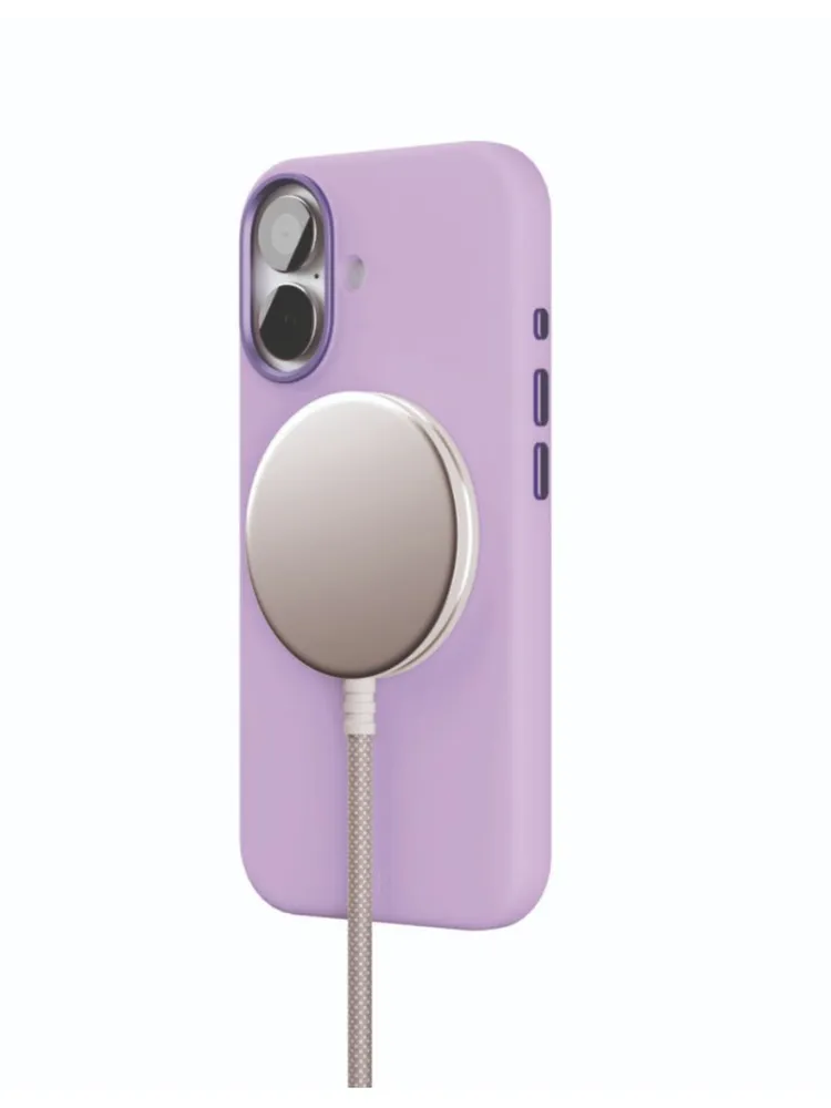 Чехол для iPhone 17 VLP Aster Pro Case c MagSafe, лавандовый, картинка 3