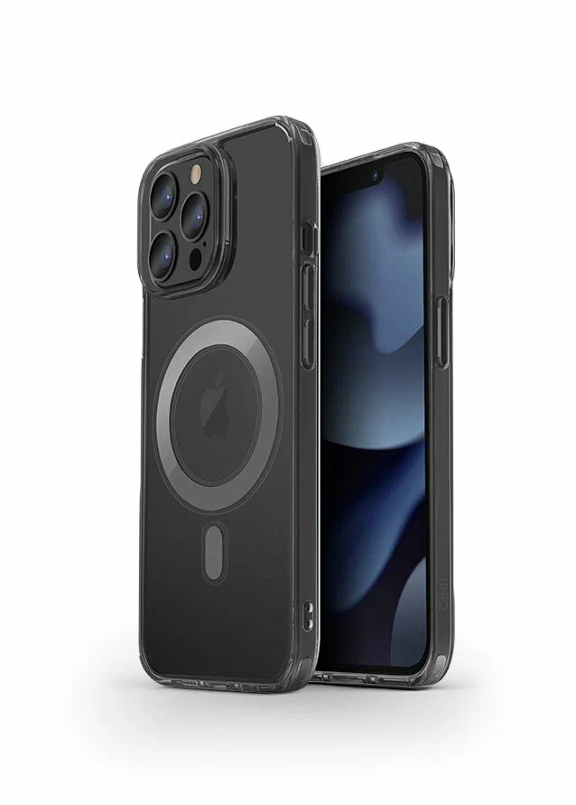 Чехол для iPhone 13 Pro Max UNIQ LifePro Xtreme Magnets Smoke, картинка 1