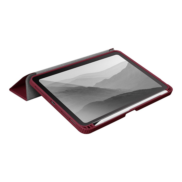 Чехол UNIQ Moven Shock Armor для iPad Mini 6 (2021), бордовый, картинка 3