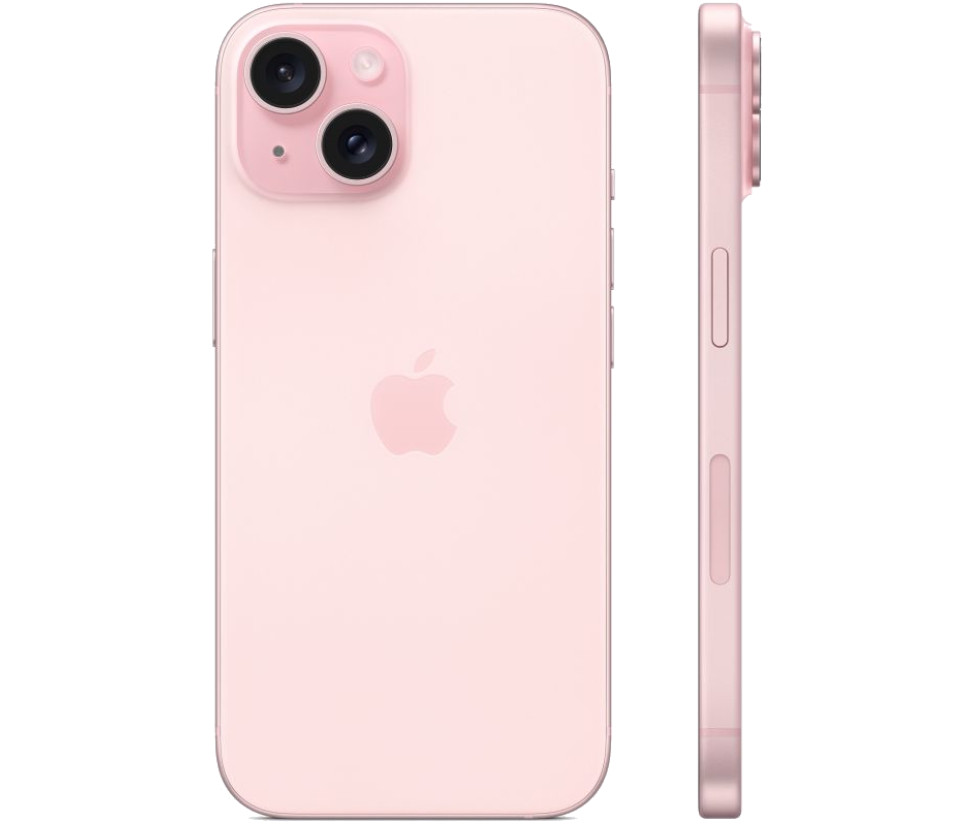 Смартфон Apple iPhone 15 512Gb Pink (1 sim + eSIM), картинка 2