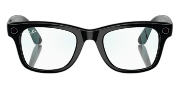 Умные очки RayBan Meta Wayfarer RW4006 Shiny Black/Clear (150 - 50 Size)