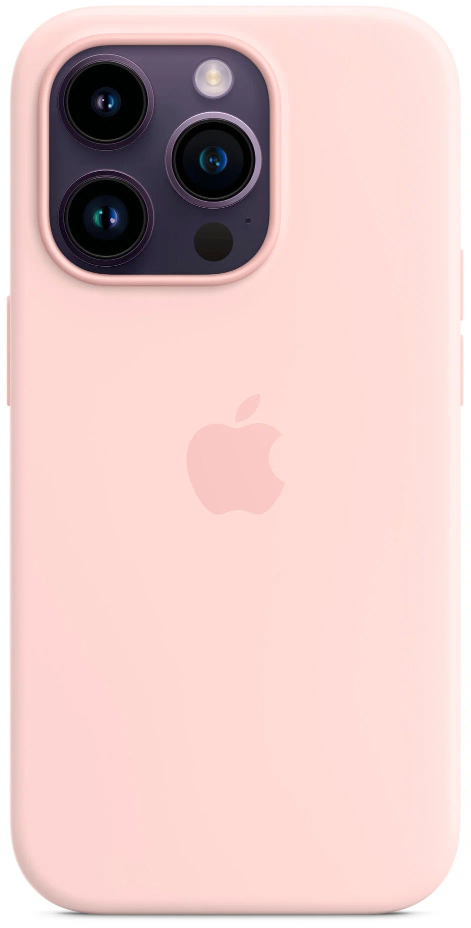 Чехол для iPhone 14 ProMax Silicone Case Chalk Pink Original