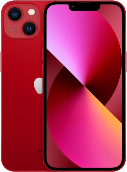 Смартфон Apple iPhone 13 256GB Красный (MLP63RU/A)