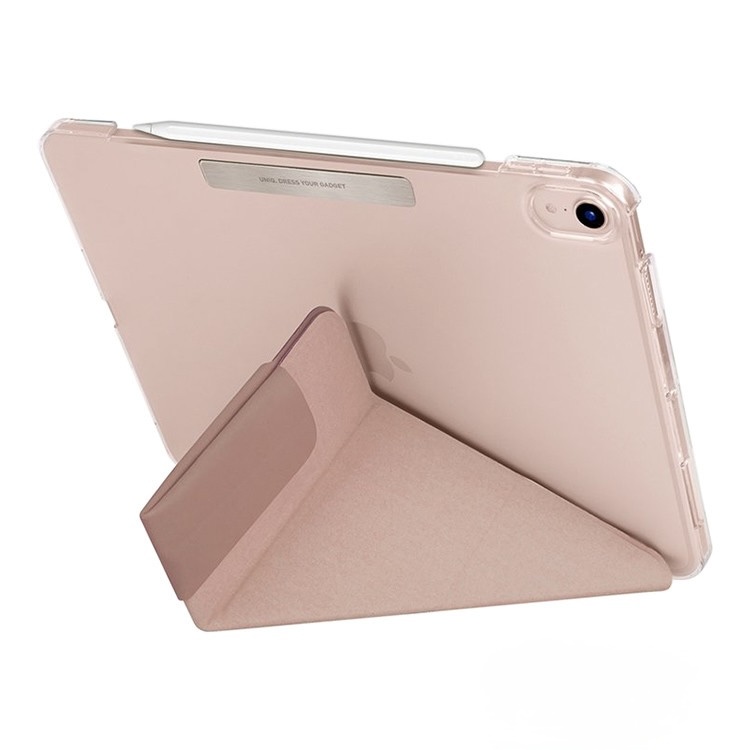 Чехол UNIQ Camden Secure Magnetic Closure для iPad 10.2 (2021), розовый, картинка 3