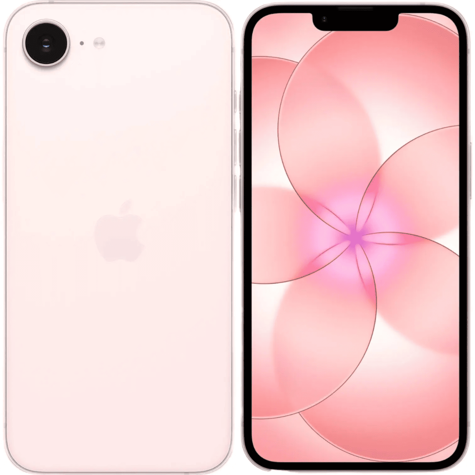 Смартфон Apple iPhone 17e 256Gb Soft Pink (1 sim + eSIM), картинка 2