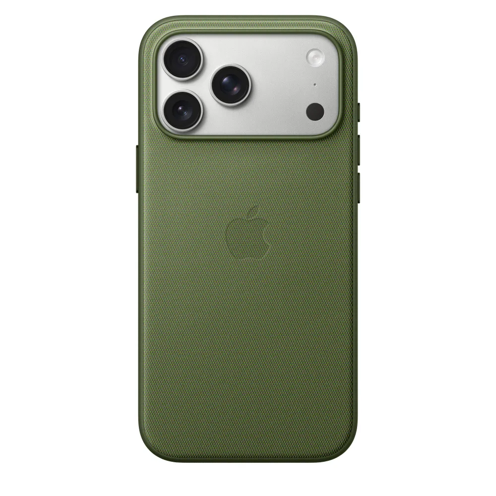 Чехол для iPhone 17 Pro Max MagSafe TechWoven Case Green Original, картинка 2