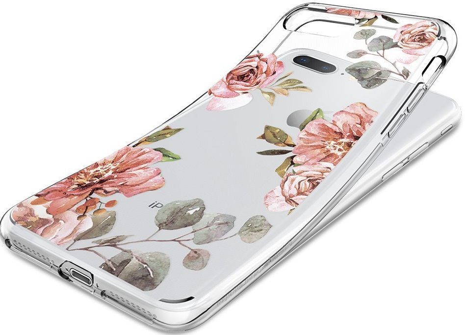 Чехол SGP iPhone 7/8 Plus Liquid Crystal Aquarelle Rose Rose, слайд 2