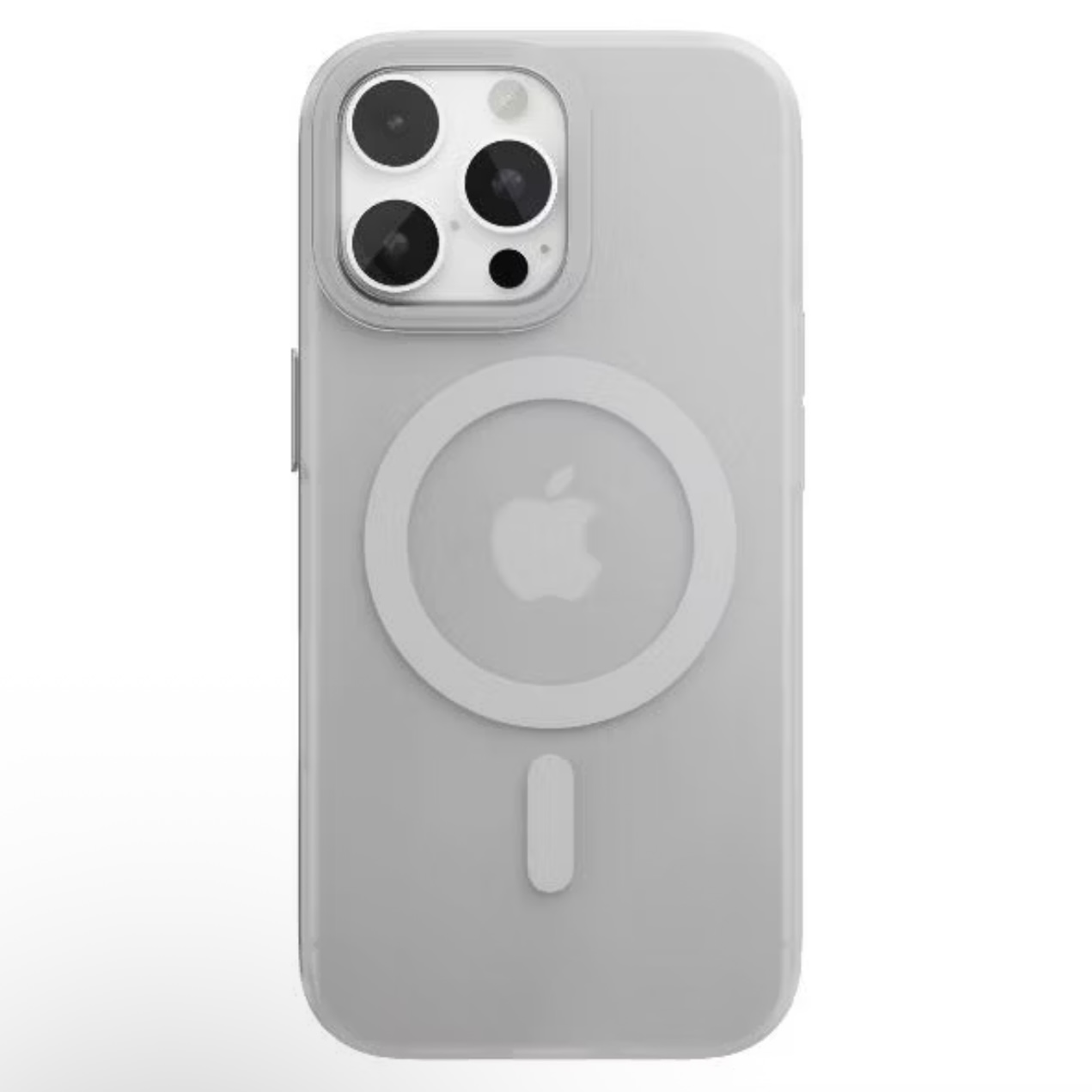 Чехол для iPhone 16 Pro VLP Matte Case c MagSafe, белый