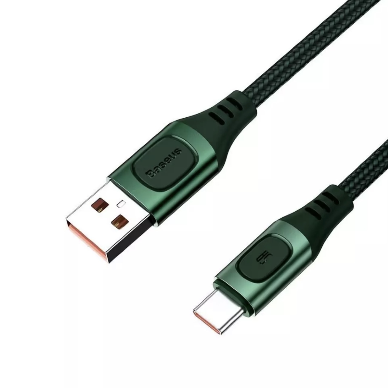 Кабель BASEUS Multi-protocol Conversion USB For Type-C 5A Green, картинка 6