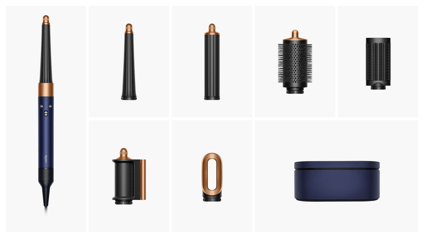 Стайлер Dyson Airwrap Complete Long HS08 Multistyler (Prussian Blue/Rich Copper) - Подарочный футляр, картинка 4