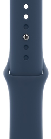 Часы Apple Watch Series 7 GPS 41mm Blue Aluminum Case with Blue Sport Band (MKN13RU/A), слайд 3