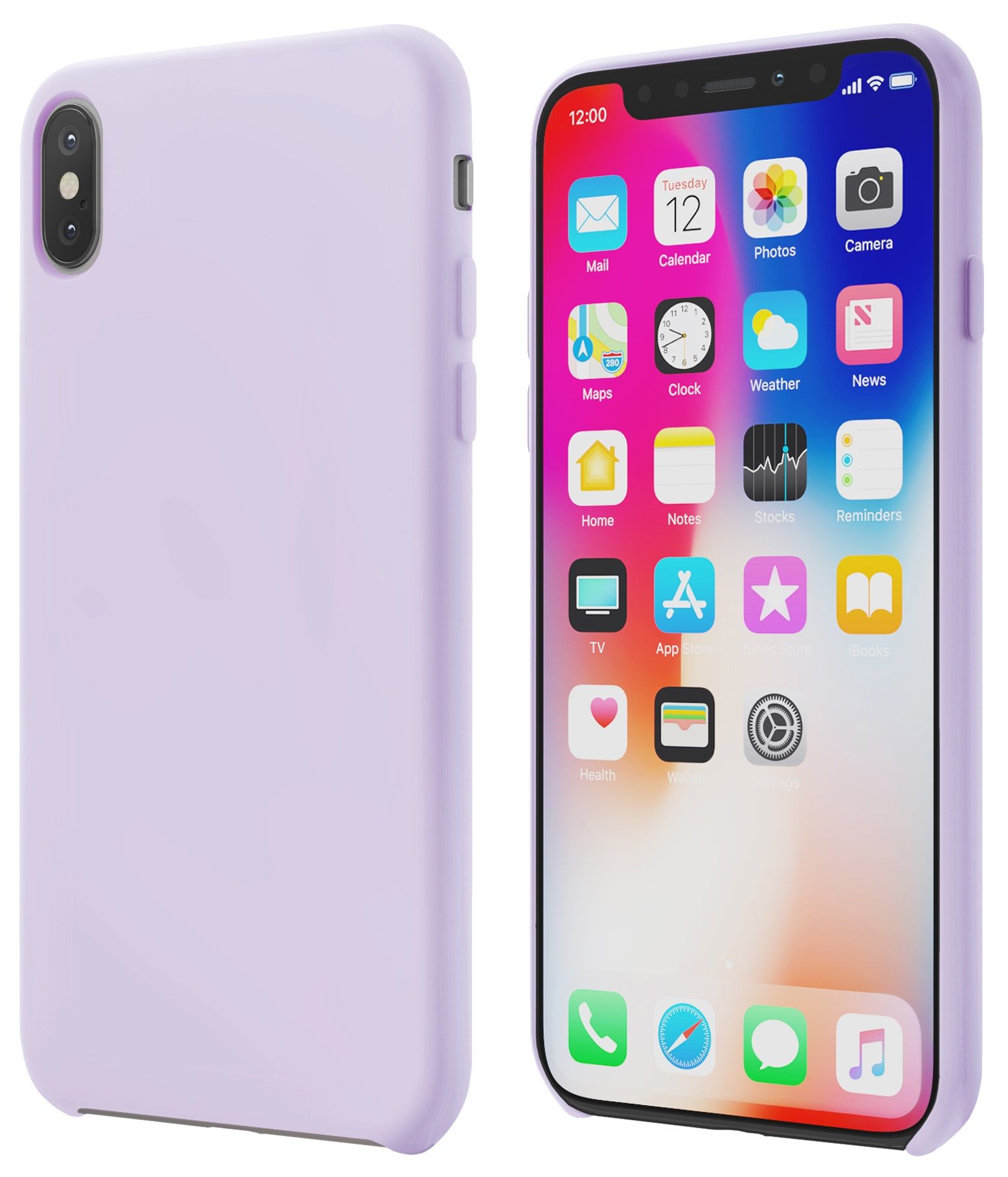 Чехол VIPE Gum Phone X - Purple, картинка 1