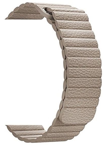 Ремешок кожаный для Apple Watch 38/40mm Leather Loop Beige