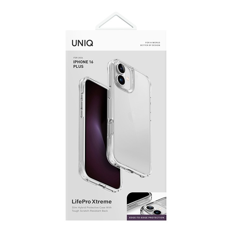 Чехол для iPhone 16 Plus UNIQ LifePro Xtreme Clear, картинка 4