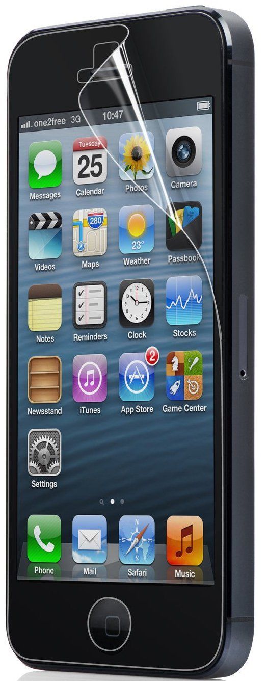 Защитное стекло Capdase Screen Protector ARIS  iPhone 5S/SE - Глянцевая