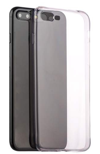 Силиконовый чехол HOCO iPhone 7/8 Plus Light Series TPU - Grey, слайд 1