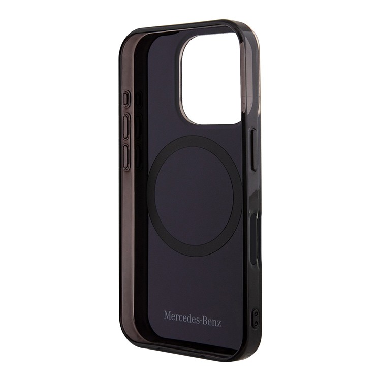 Чехол для iPhone 16 Pro Max MERCEDES Double layer Bicolor Hard Blue/Black MagSafe, картинка 4