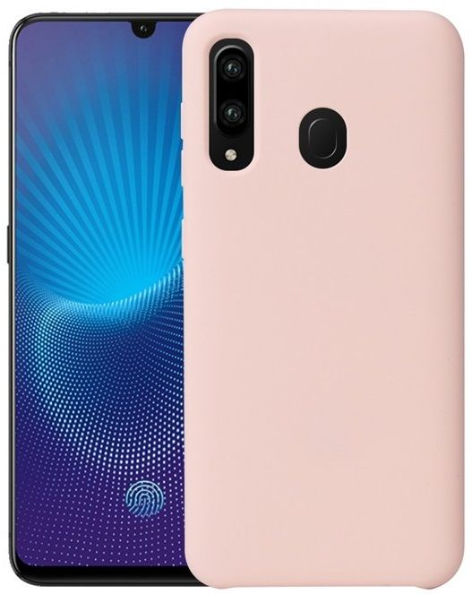 Чехол Samsung Silicone Cover для Samsung Galaxy A30 Pink