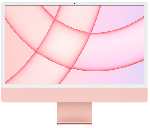 Моноблок Apple iMac 24" (2021) Retina 4,5K MGPM3 Pink (M1 8Core CPU, 8Core GPU/8Gb/256SSD), картинка 1
