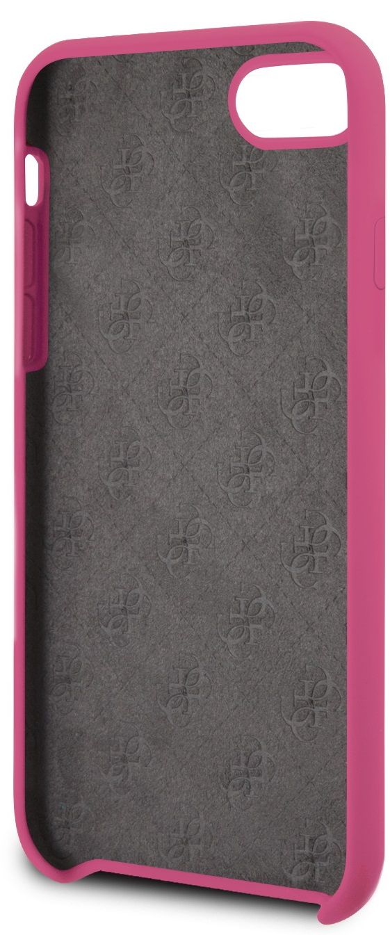 Чехол GUESS iPhone 7/8 Silicone Collection Pink, слайд 4