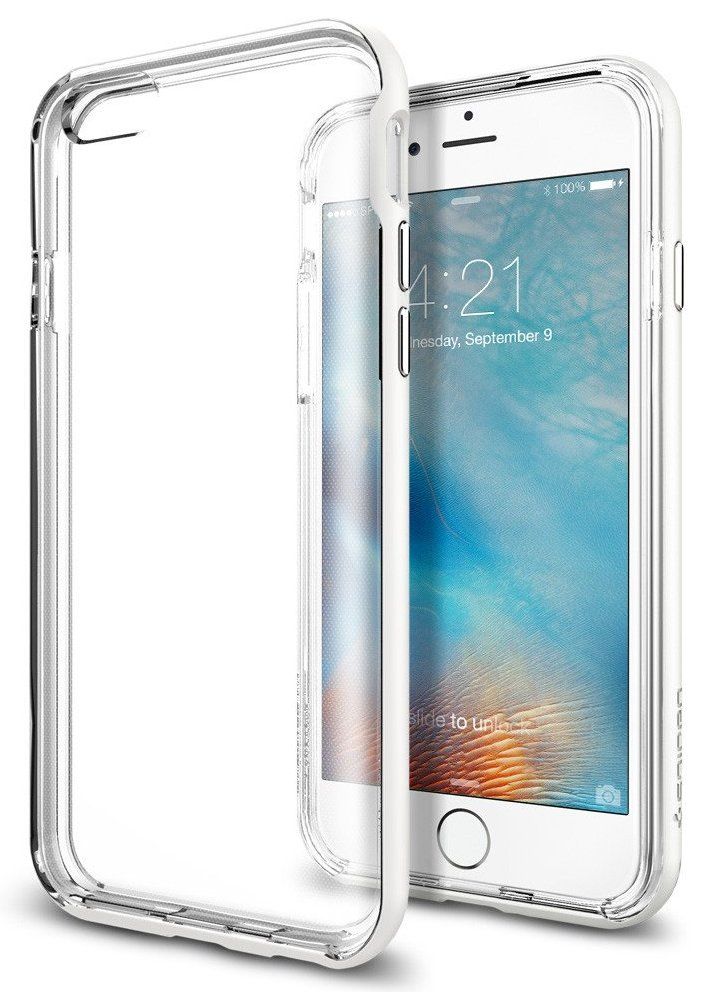 Чехол SGP iPhone 6S Neo Hybrid EX Shimmery White, картинка 2