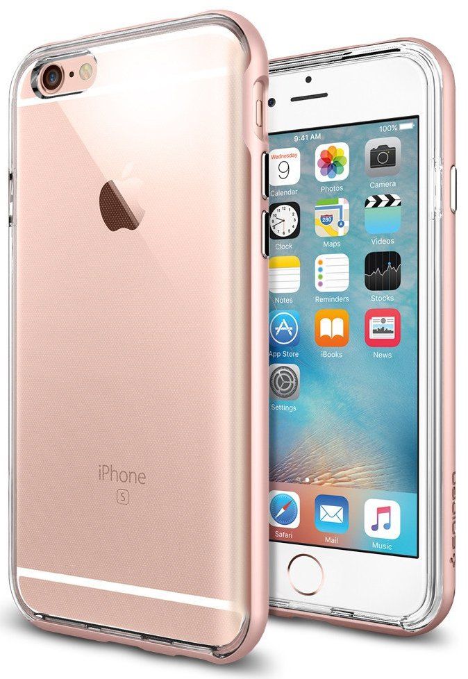 Чехол SGP iPhone 6S Neo Hybrid EX - Rose Gold, слайд 1