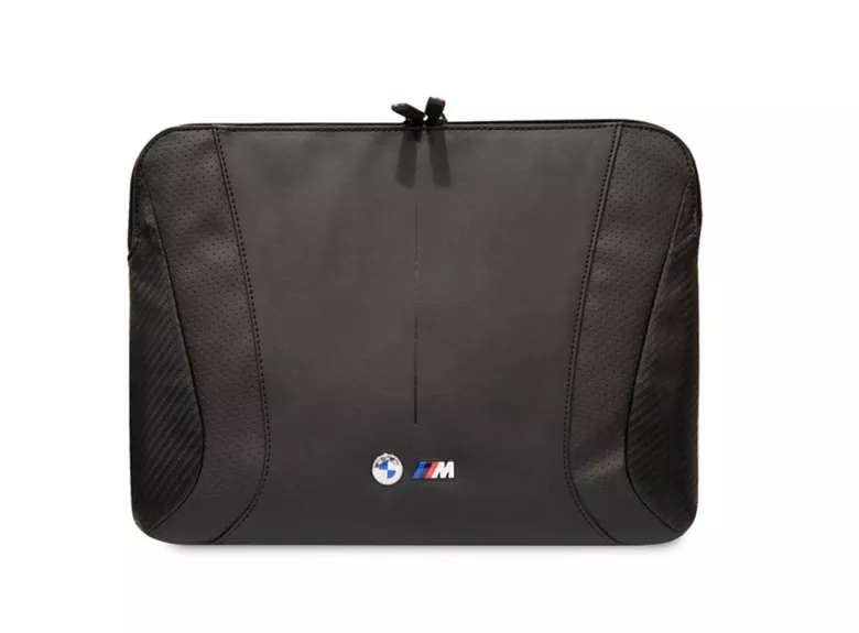 Сумка BMW для MacBook 13"/14" Carbon Perforated Black, картинка 1