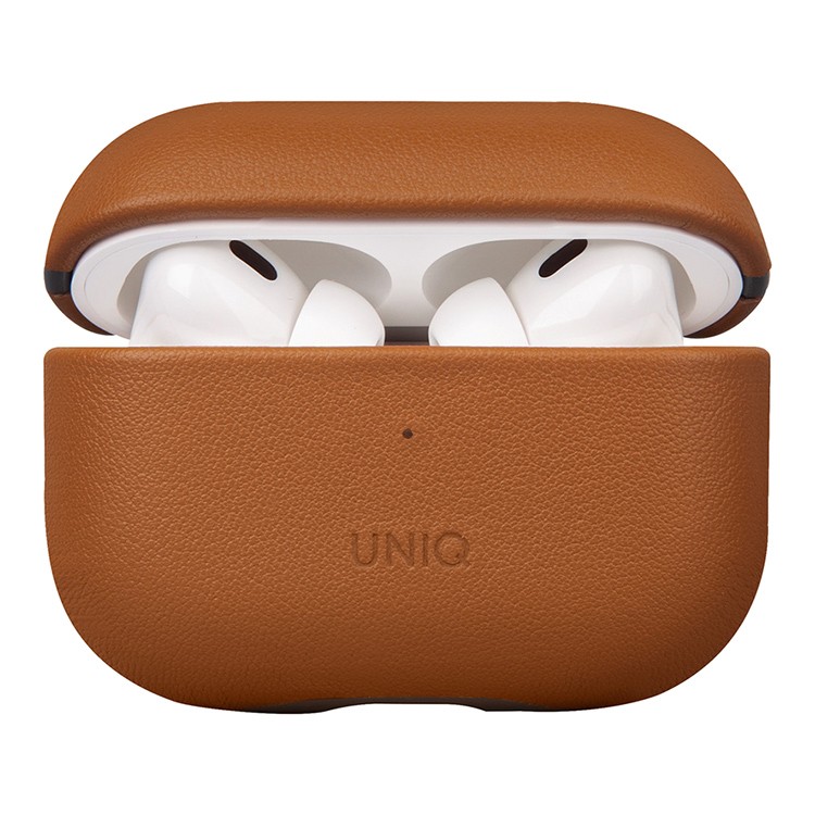 Чехол для AirPods Pro 2 UNIQ Terra Toffee Brown, картинка 1