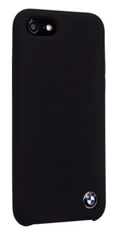 Чехол BMW iPhone 7/8 Signature Liquid Silicone Hard TPU Black