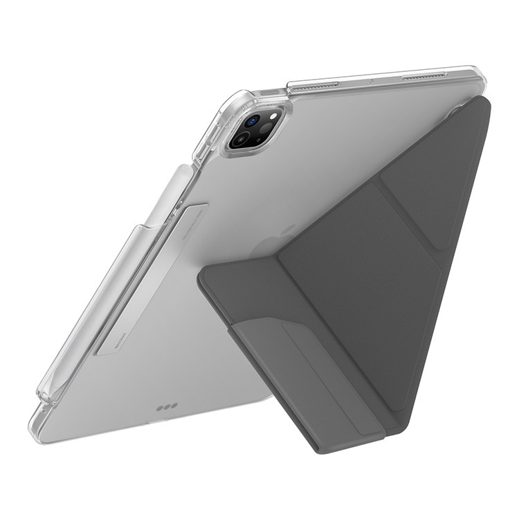 Чехол для iPad Pro 13 UNIQ Camden Click Rhino Grey, картинка 4