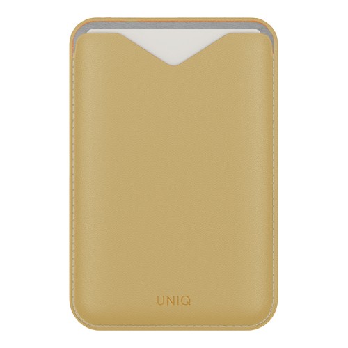 Чехол-бумажник UNIQ Lyden Evo with Stand Blush, Canary Yellow