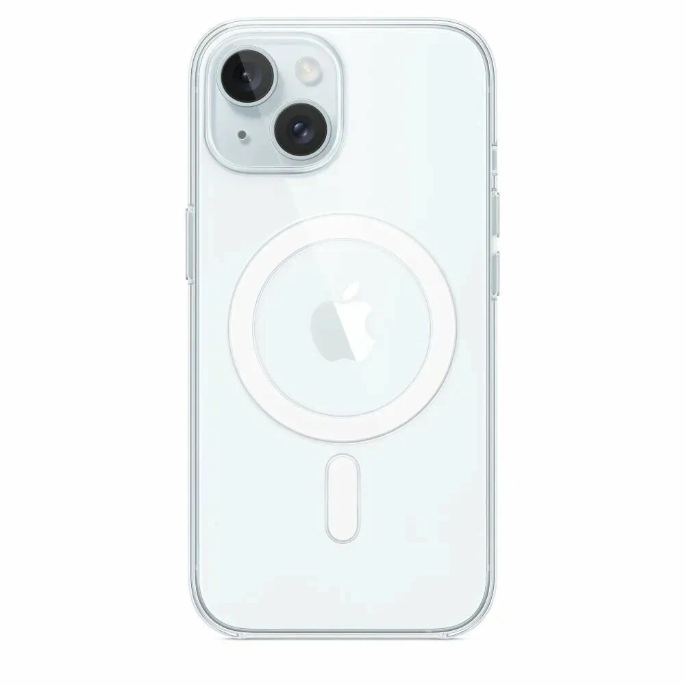 Чехол для iPhone 15 MagSafe Clear Case Copy, картинка 2