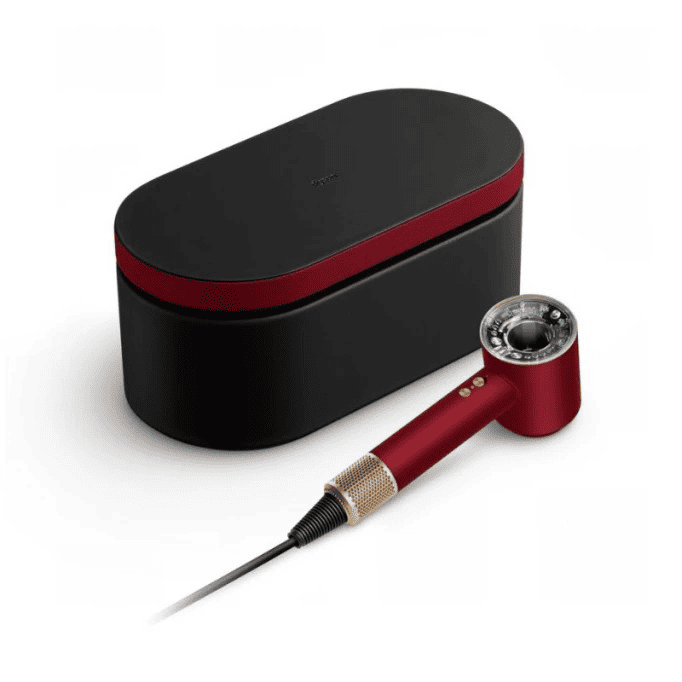 Фен Dyson Supersonic Nural HD16 (Red Velvet/Gold) - Подарочный кейс , картинка 4