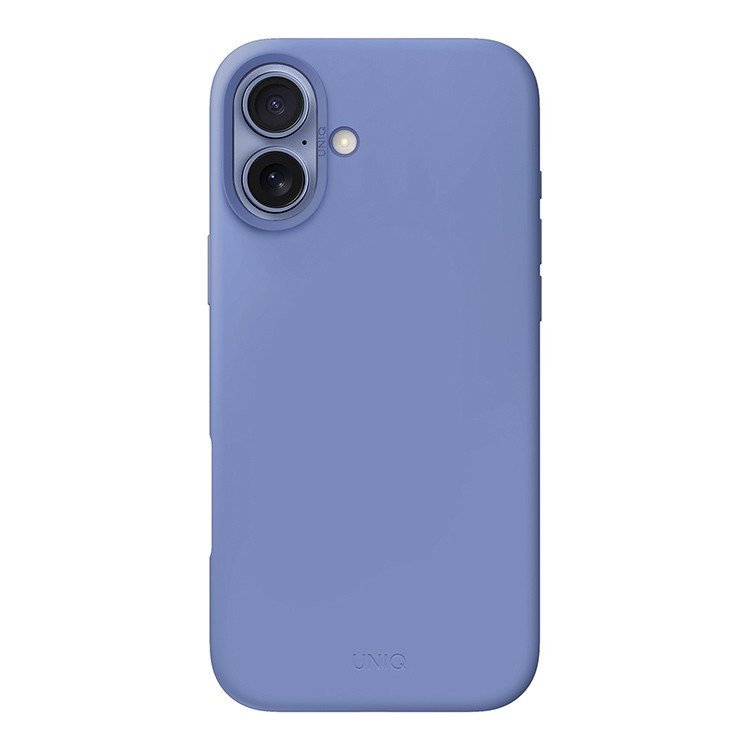 Чехол для iPhone 16 UNIQ Lino Hue Magnets Pearl Blue
